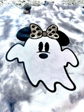 Load image into Gallery viewer, Minnie Ghost- Tie Dye Sweatshirt
